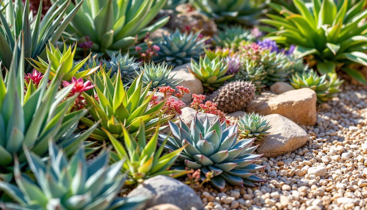 south-african-dry-garden-succulents